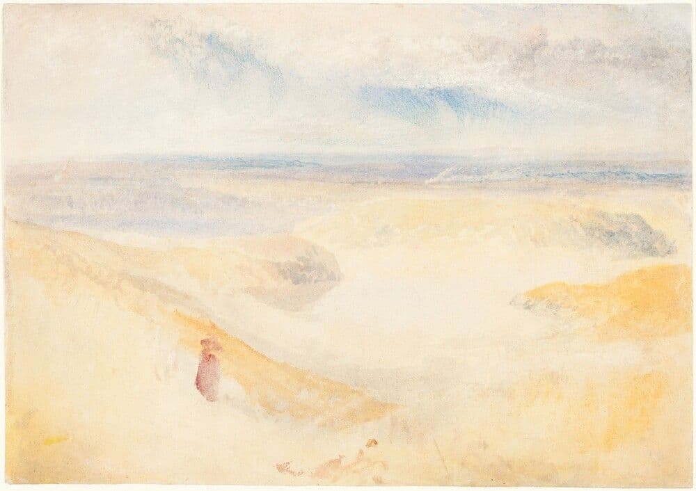 A Yorkshire River — J. M. W. Turner