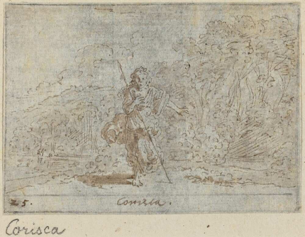 Corisca — Johann Wilhelm Baur