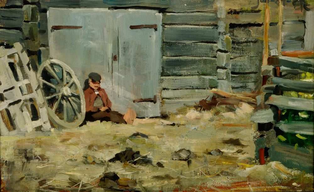 In the Sunshine — Akseli Gallen-Kallela