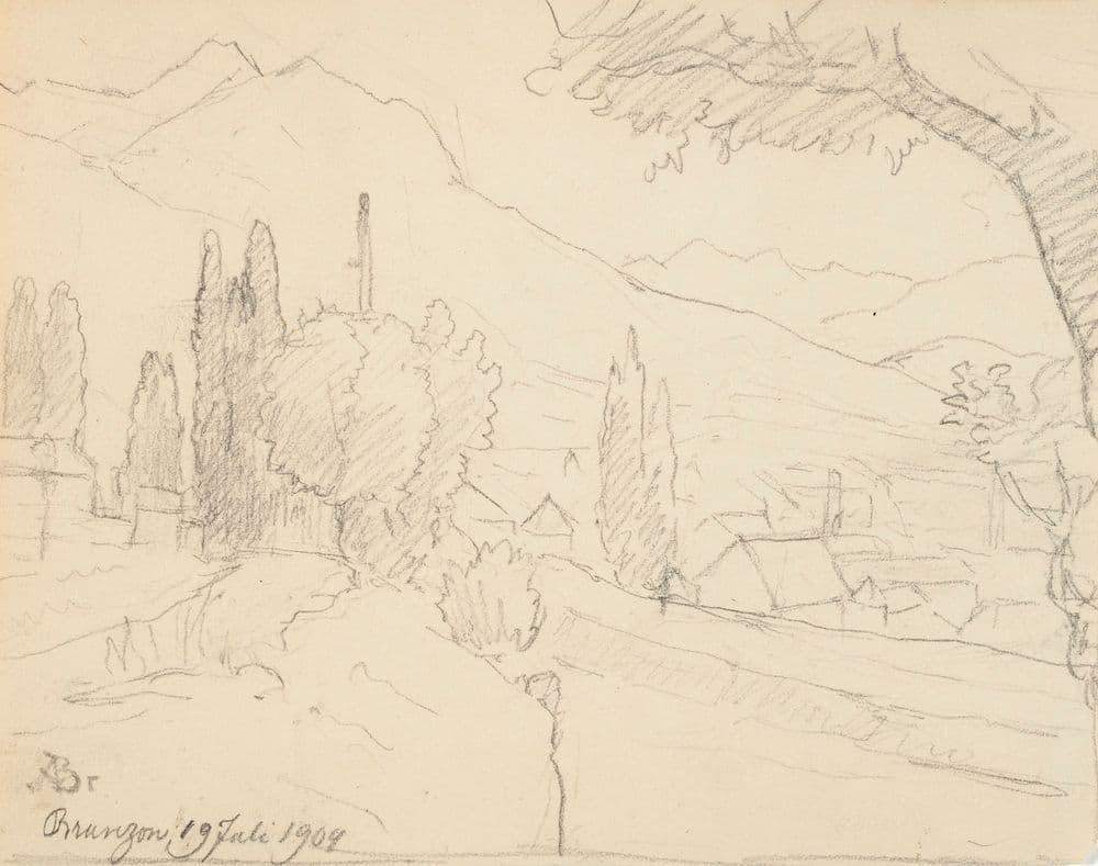 Landscape — Adolf von Becker