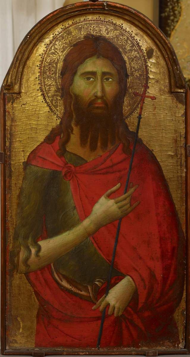 Saint John the Baptist — Ugolino di Nerio