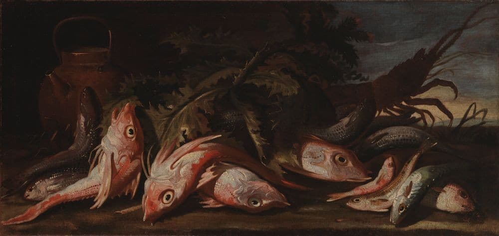 Still life with fish — Giuseppe Recco