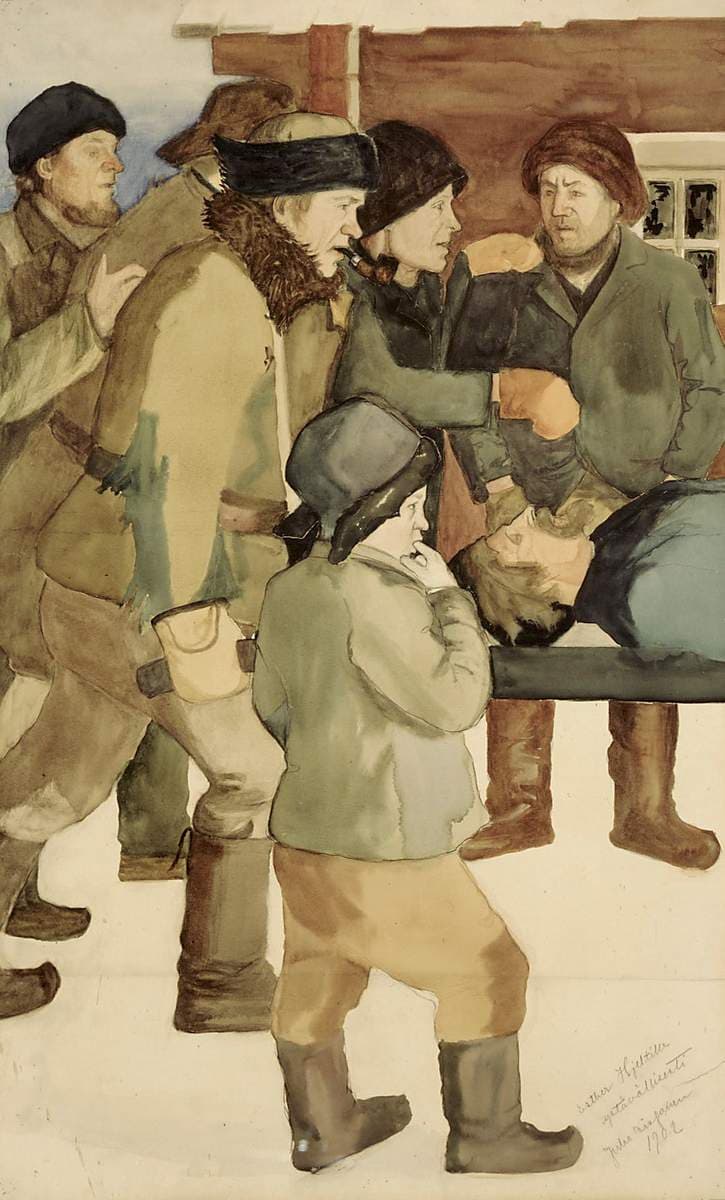 Childhood Memory (Men, Boy and Father, a ketch for Childhood Memory) — Juho Rissanen