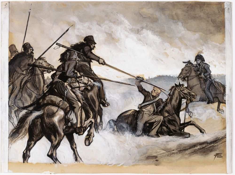 "Taistelee, vaikk' on se turhaa, maassa vielä mies" — Albert Edelfelt