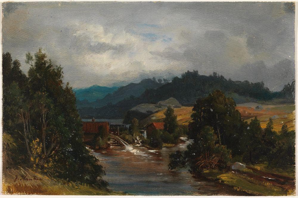 Myllypato jokimaisemassa — Johan Knutson