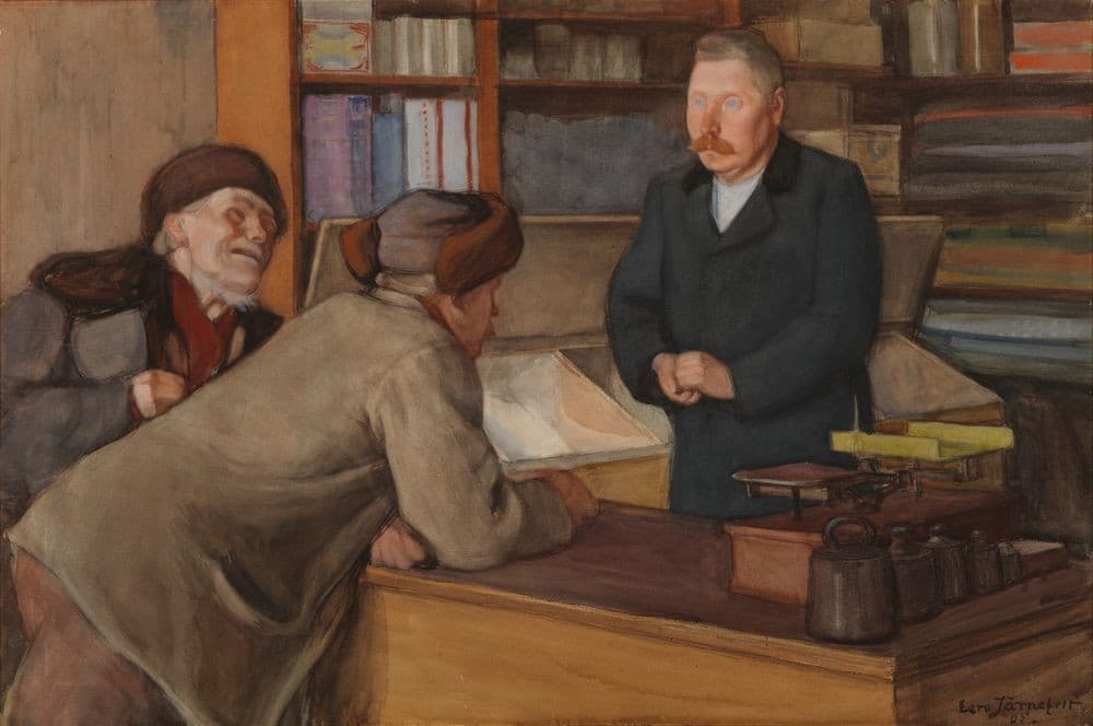 The Village Shop — Eero Järnefelt