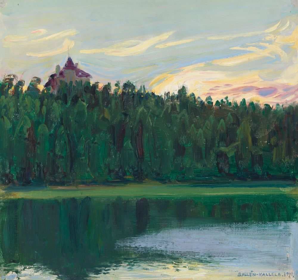 Lakeside Landscape — Akseli Gallen-Kallela