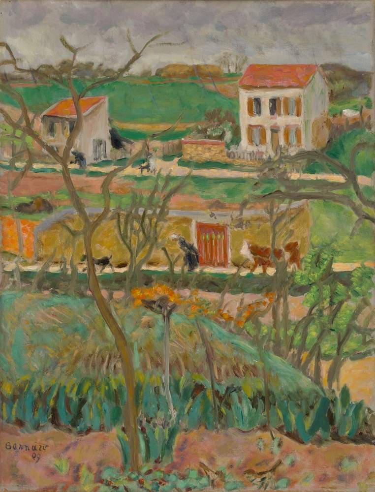 Landscape in Rainy Weather — Pierre Bonnard