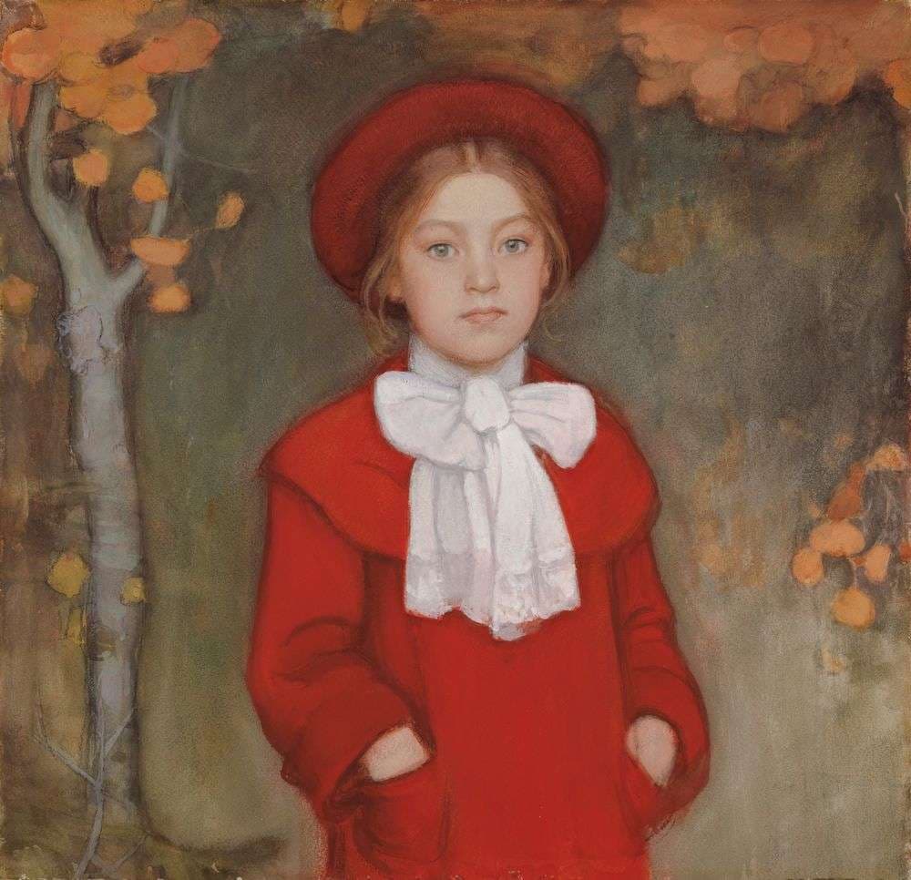 Leena, the Artist's Daughter — Eero Järnefelt