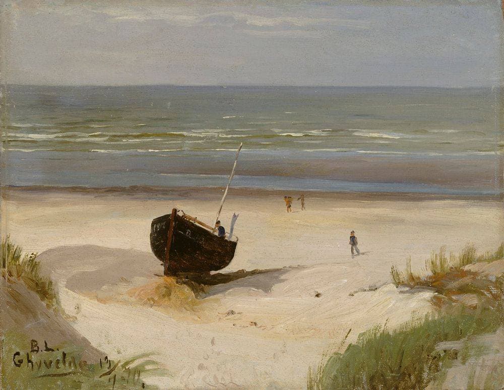 Boat on the Shore — Berndt Lindholm