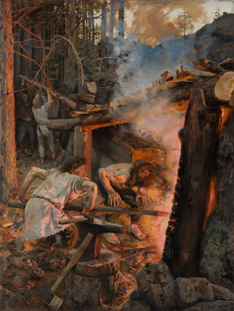 The Forging of the Sampo — Akseli Gallen-Kallela