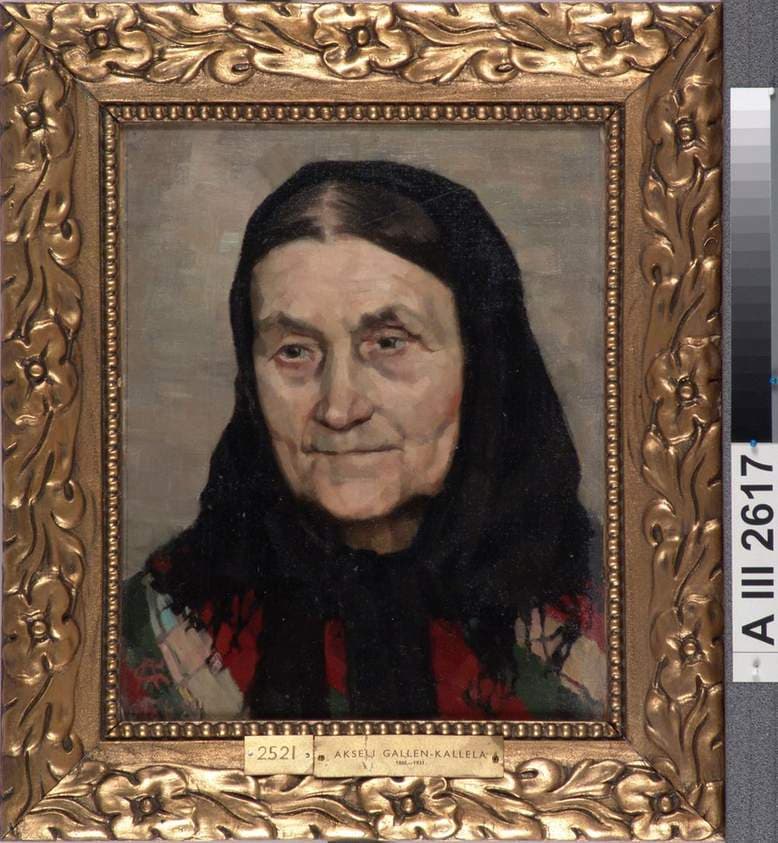 Old Peasant Woman — Akseli Gallen-Kallela
