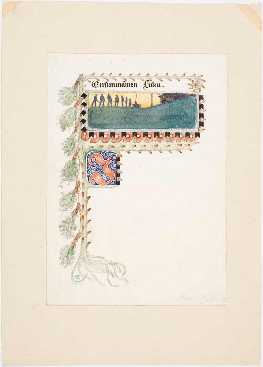 Title Vinjett for Chapter 1 — Akseli Gallen-Kallela