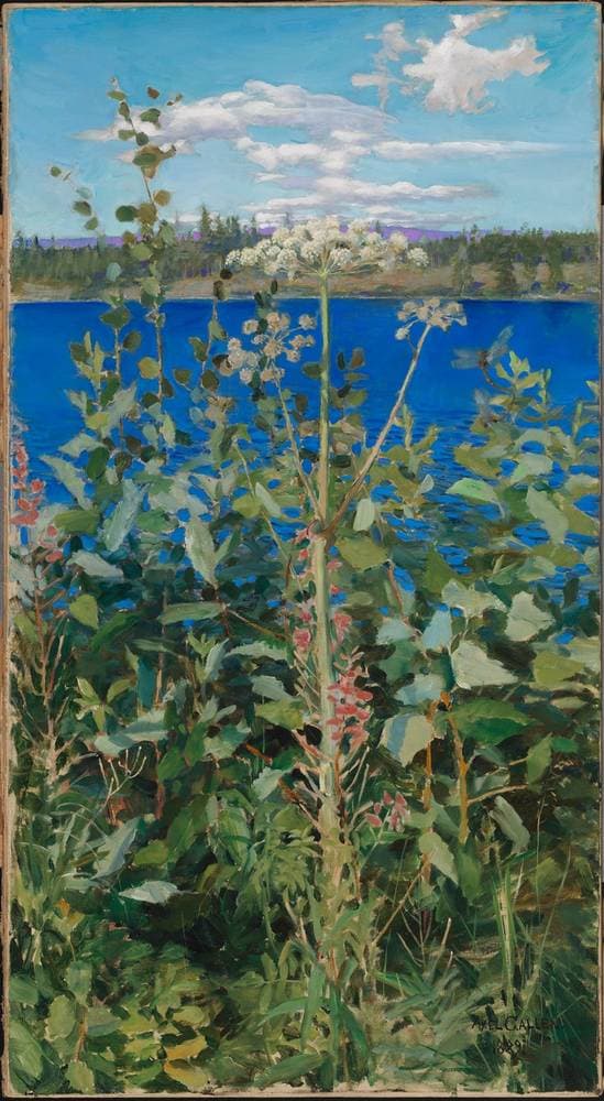 Wild Angelica — Akseli Gallen-Kallela