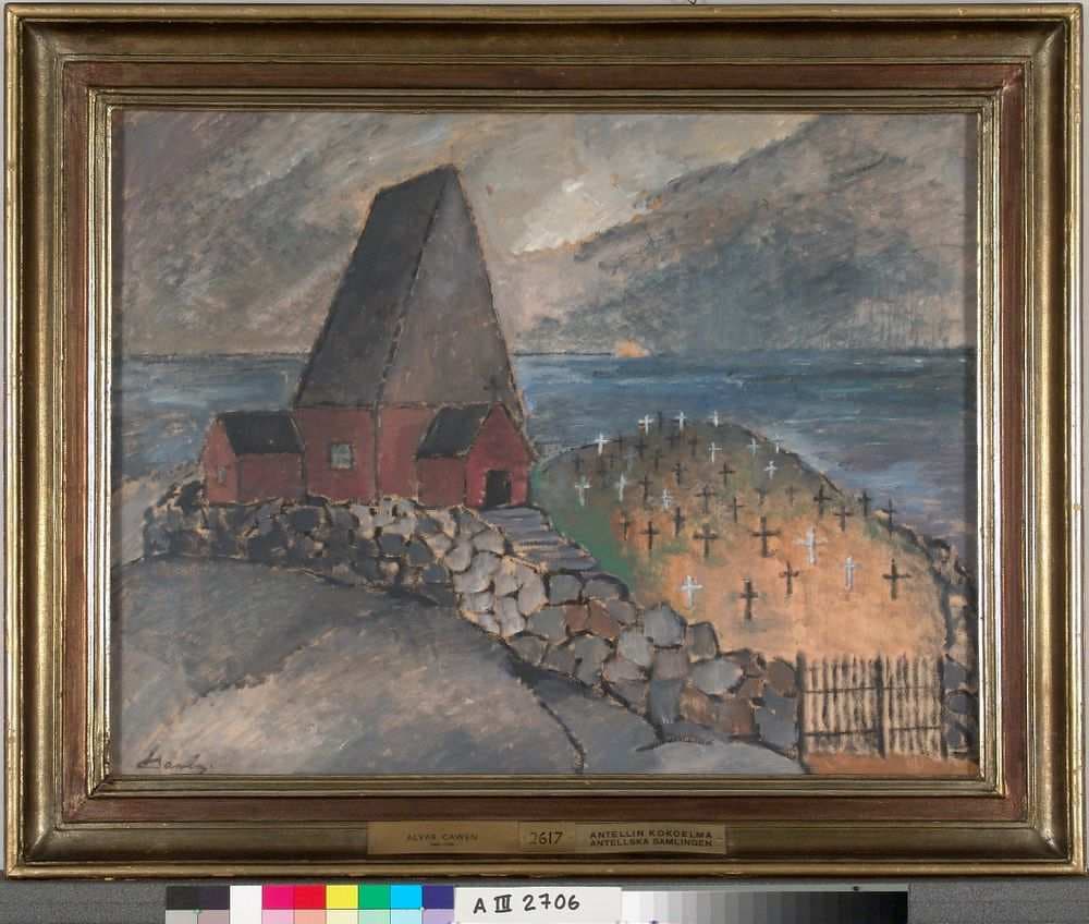 Kirkko meren rannalla — Alvar Cawén