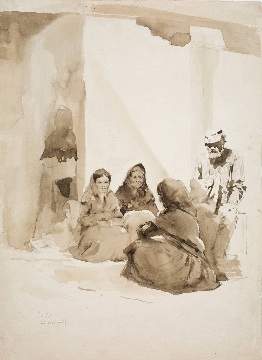 From Toledo II — Albert Edelfelt