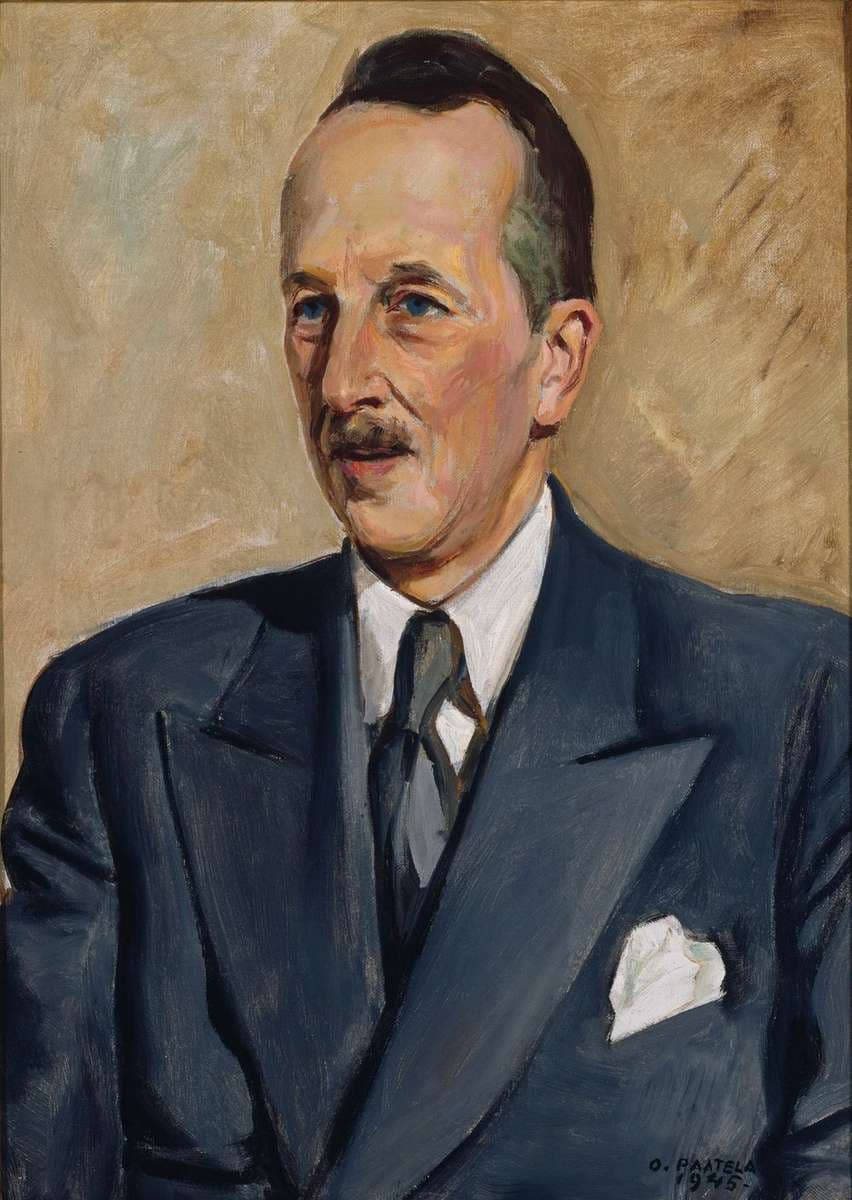 Portrait of Wäinö Walli — Oskari Paatela