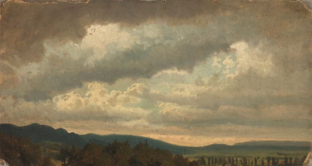 Pilvinen taivas, harjoitelma — Werner Holmberg