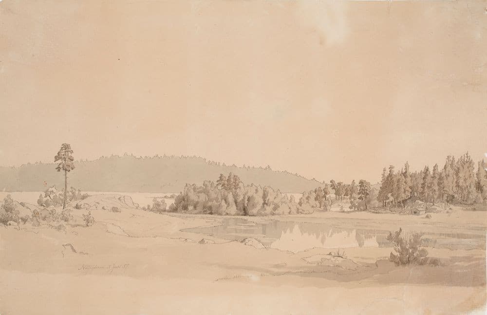 Näsijärven lahti — Werner Holmberg