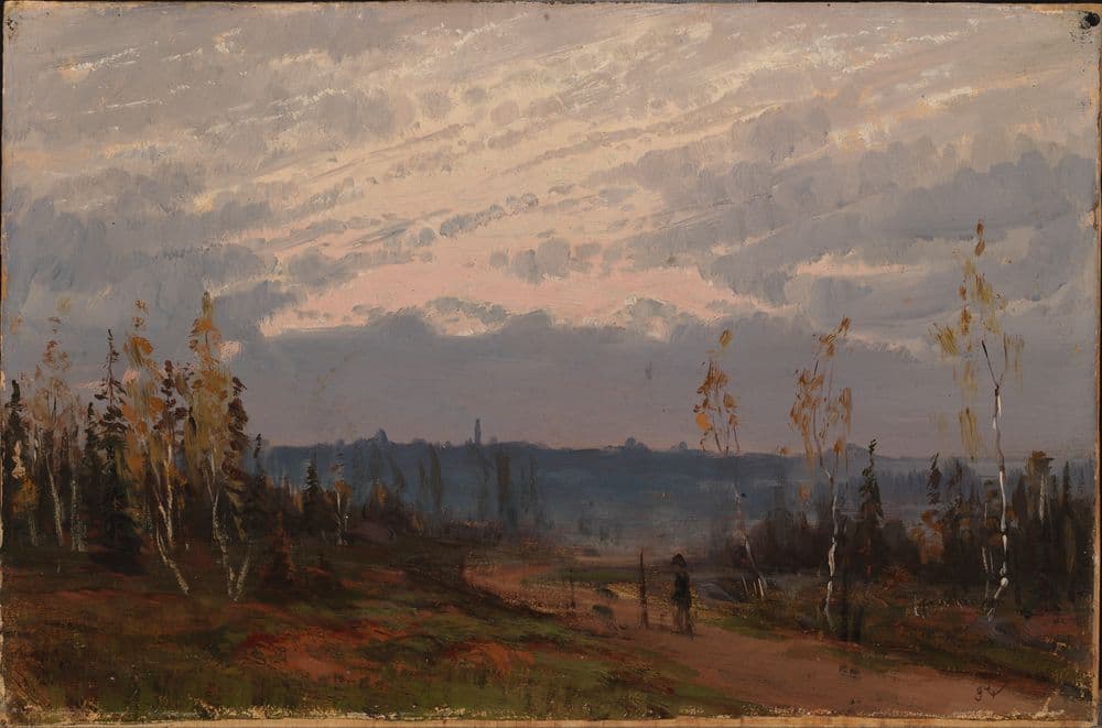 Dusky Autumn Landscape — Fanny Churberg