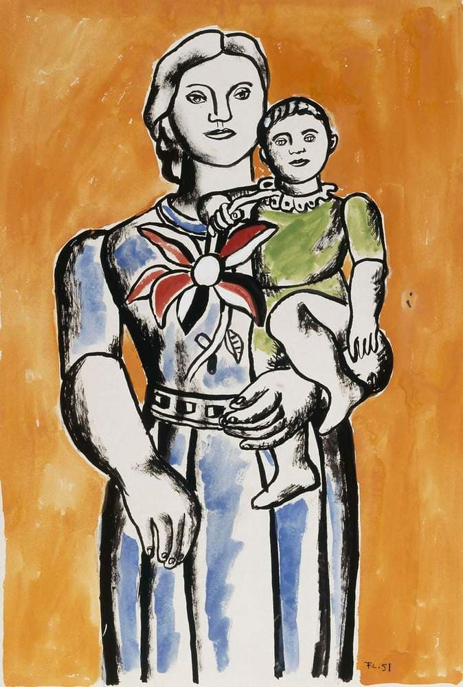 Mother and Child — Fernand Léger