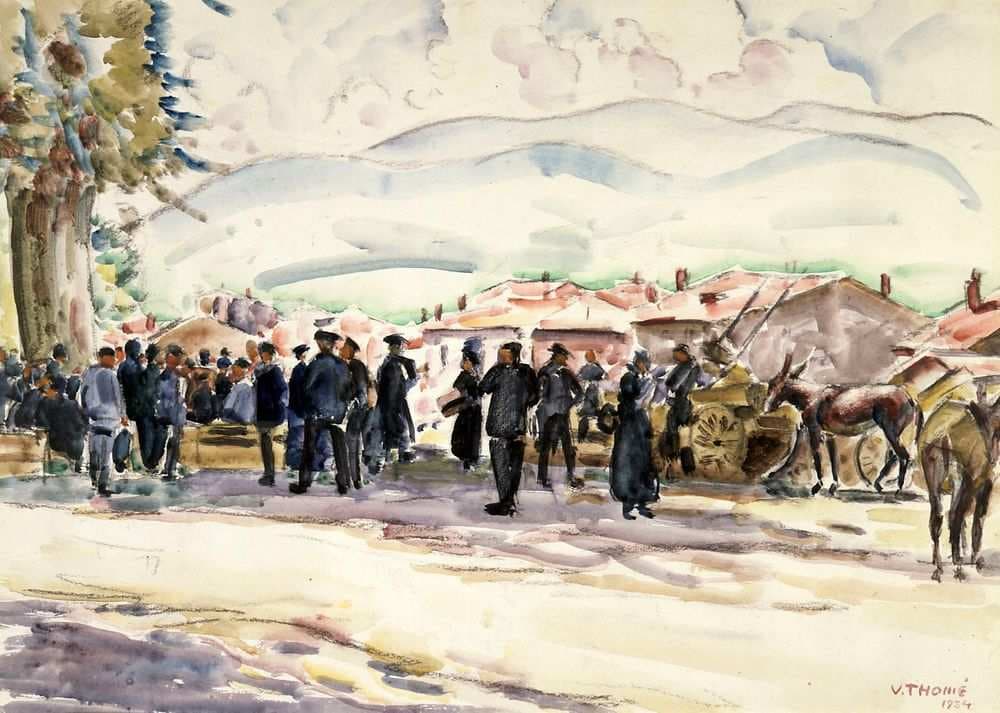 Markkinat Pyreneillä — Verner Thomé