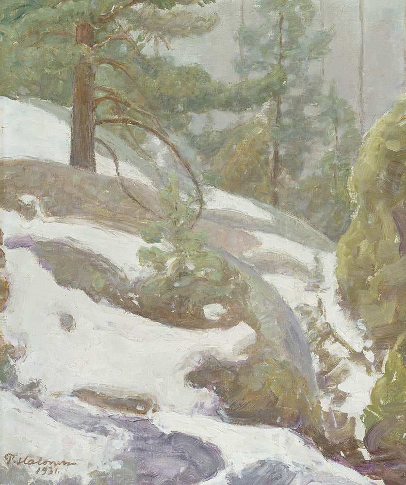 Winter Landscape — Pekka Halonen