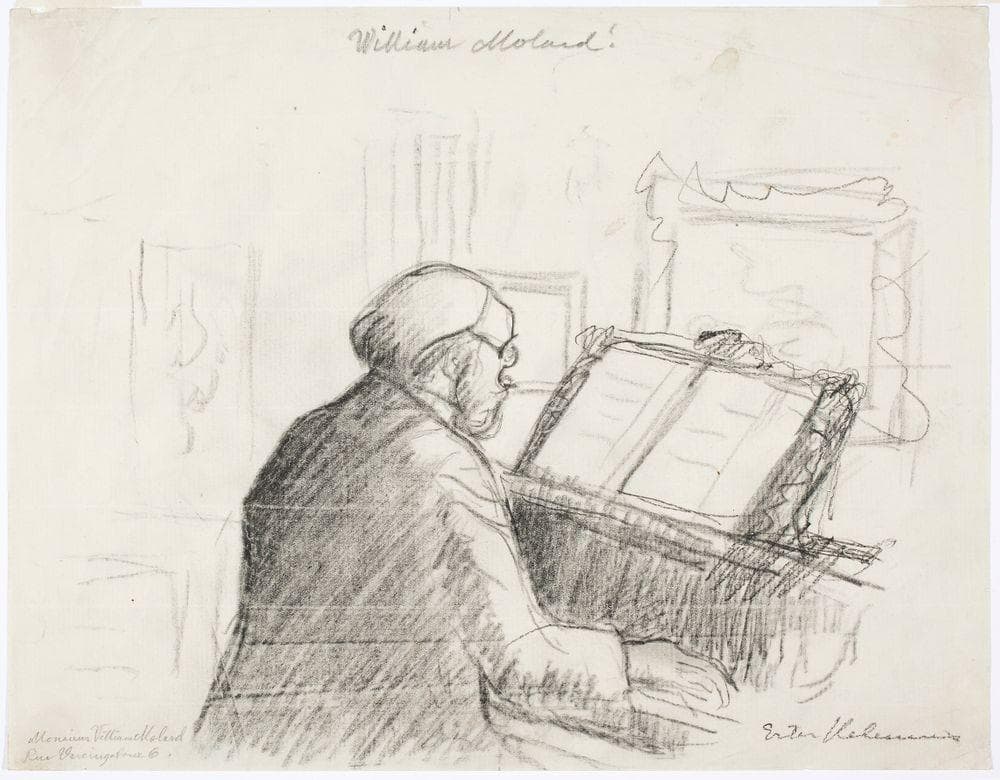 William Molard at the Piano — Ester Helenius
