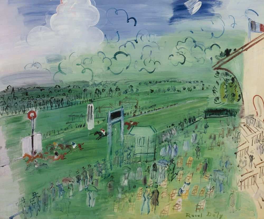 Racecourse at Deauville — Raoul Dufy