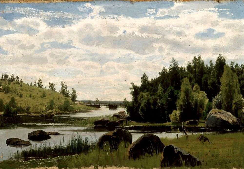Kesän vehreyttä — Fanny Churberg