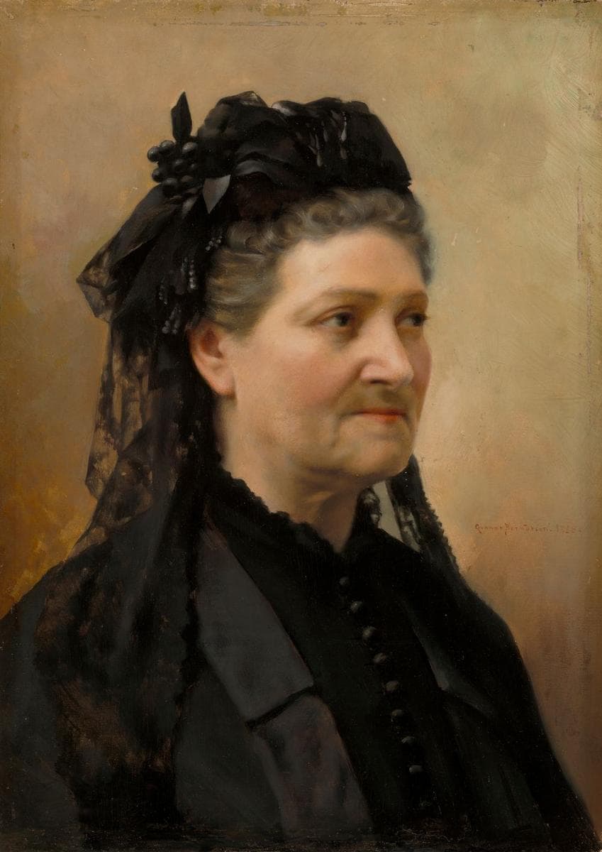 Portrait of Baroness Delort de Gléon the Older — Gunnar Berndtson