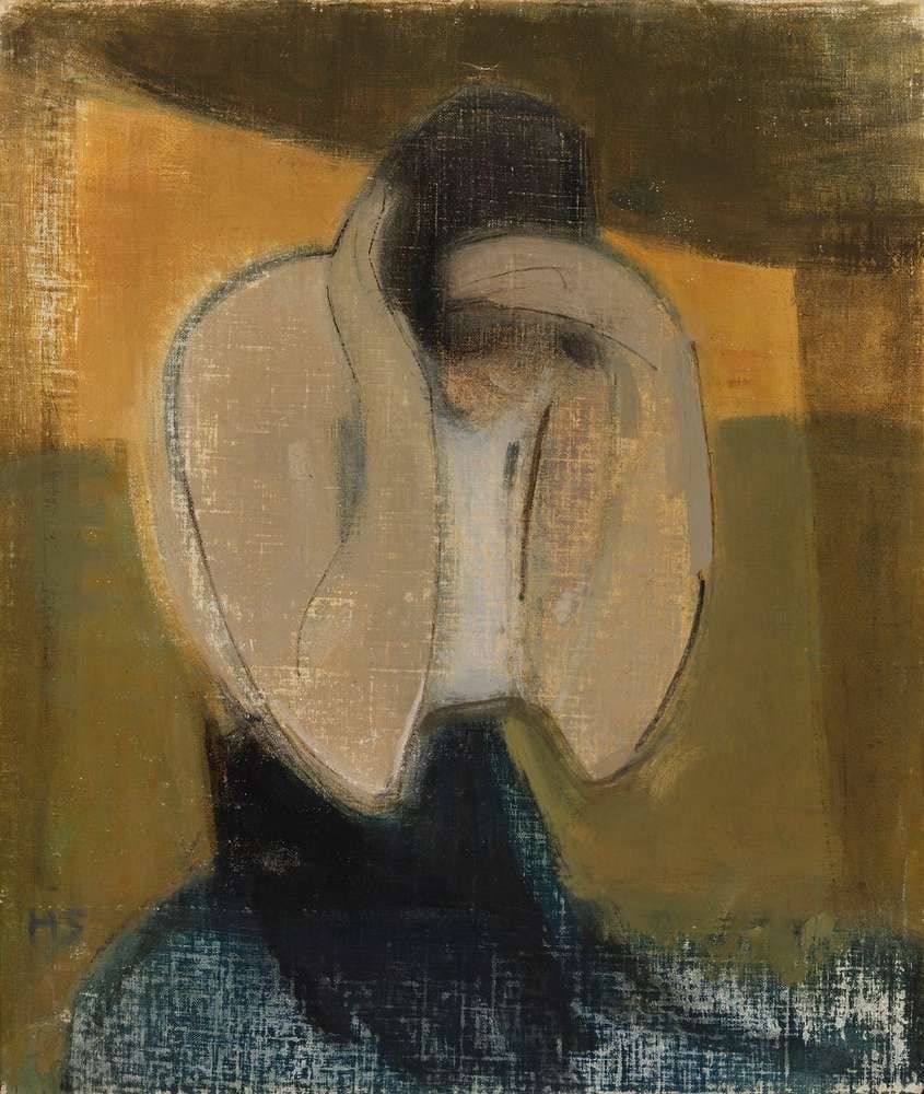 The Gipsy Woman ; The Romani Woman — Helene Schjerfbeck