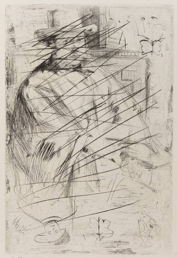Potrait of a man — James Abbott McNeill Whistler