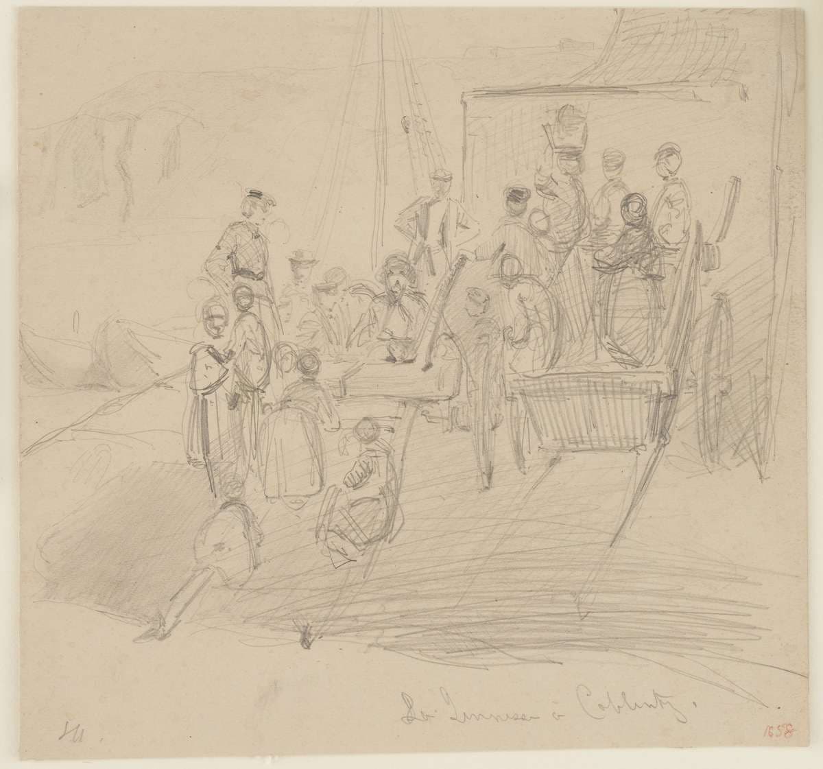 La Jeunesse a Coblentz — James Abbott McNeill Whistler