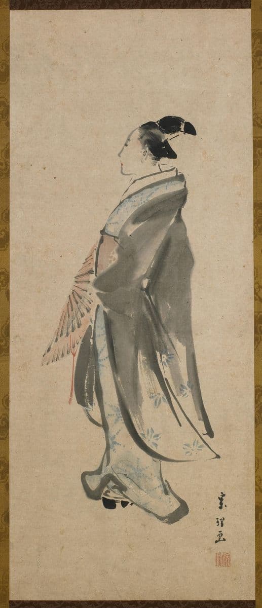 Young man — Katsushika Hokusai