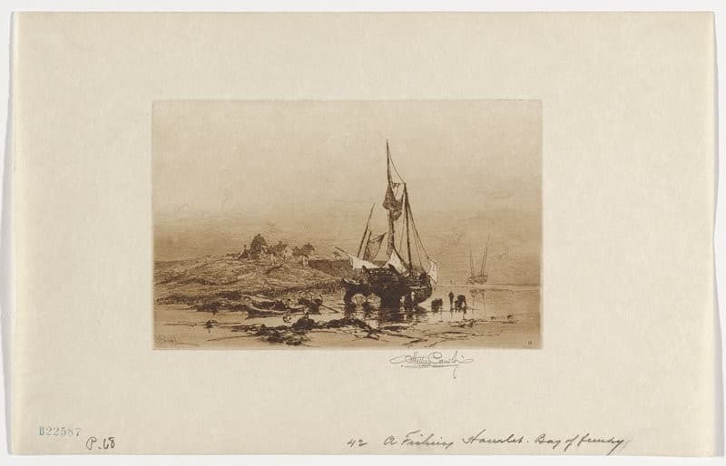 A Fishing Hamlet, Bay of Fundy — Stephen Parrish
