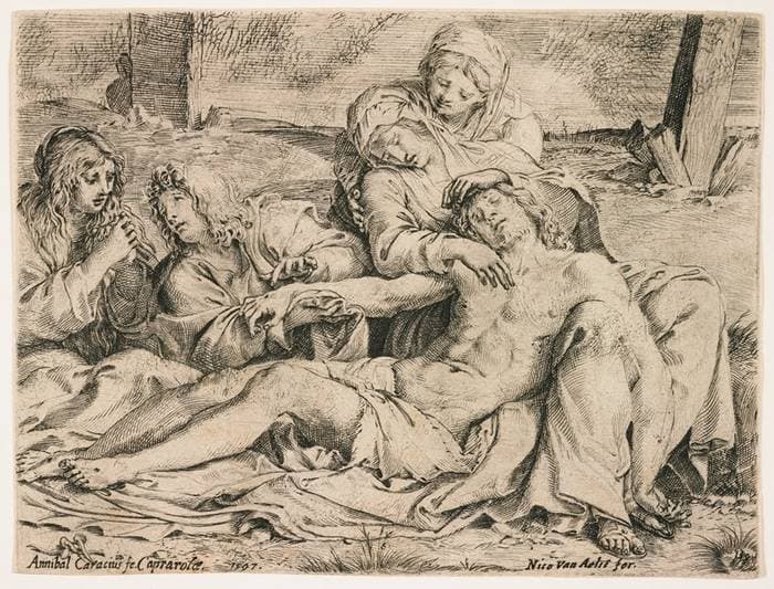 Pietà, or the Christ of Caprarola — Annibale Carracci