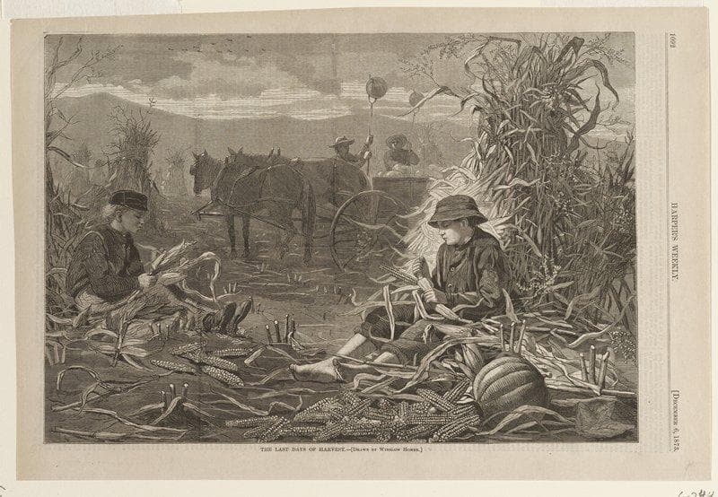 The Last Days of Harvest — Winslow Homer