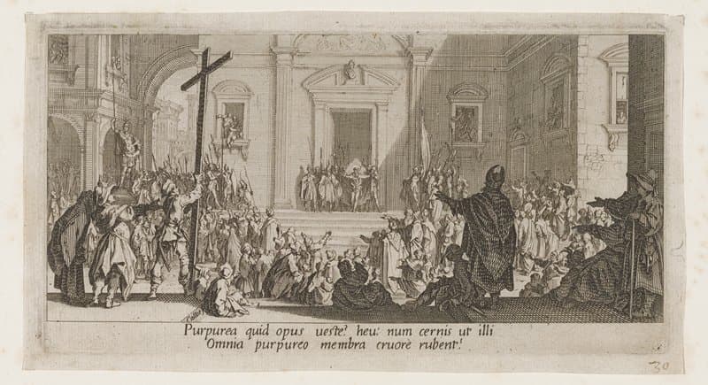 La présentation au peuple — Jacques Callot