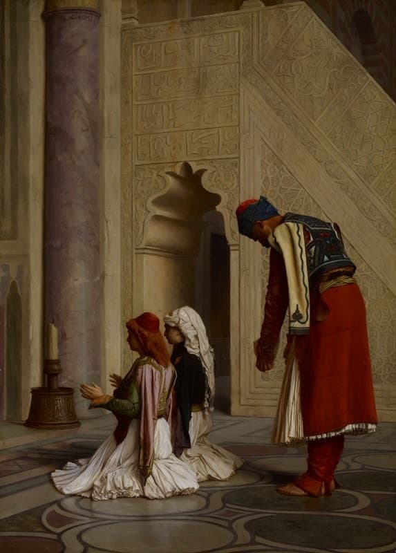 Young Greeks in the Mosque — Jean-Léon Gérôme