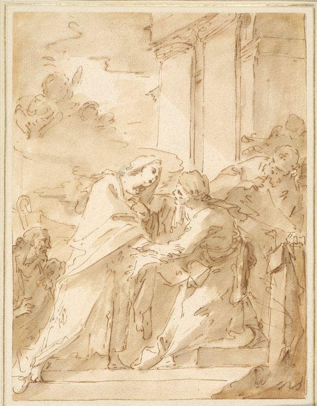 The Visitation — Michel-François Dandré-Bardon