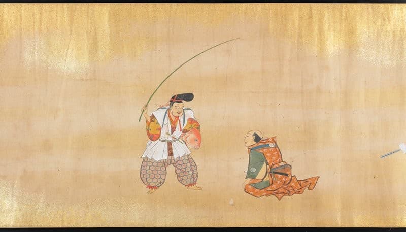 Scenes from Comic Plays [one of a pair] — Hanabusa Itchō