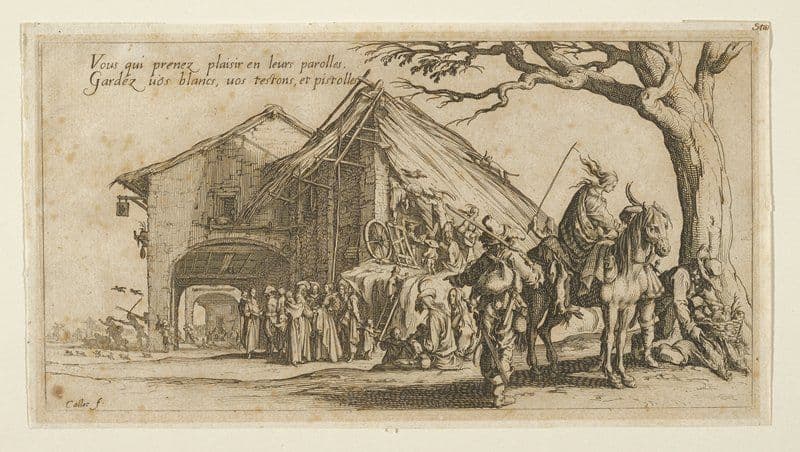 Le Halt — Jacques Callot