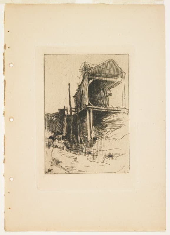 The Abandoned Mill — John Henry Twachtman