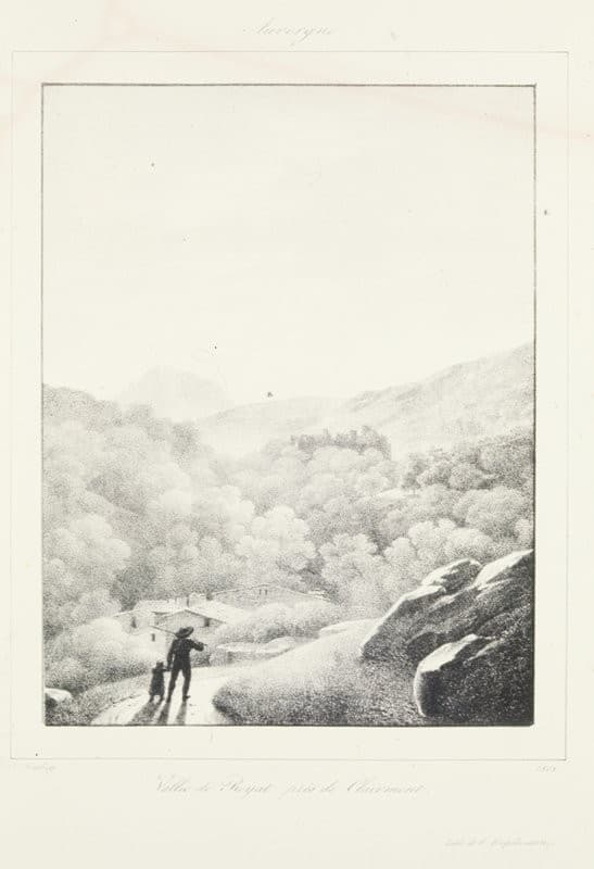 Vallée de Royat près de Clairmont — Jean-Baptiste Isabey