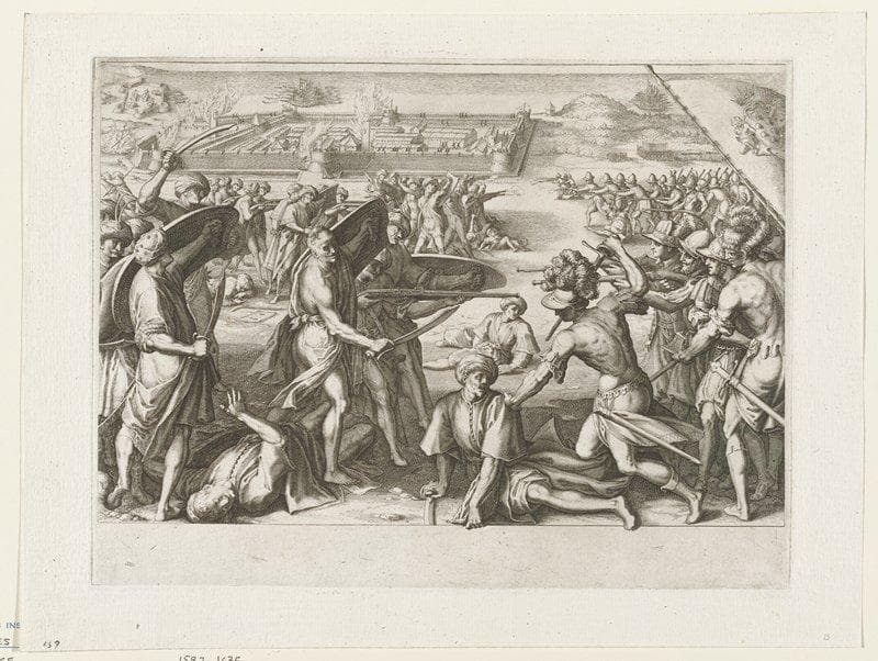 Plate 13 from the Life of Ferdinand I de Medicis — Jacques Callot