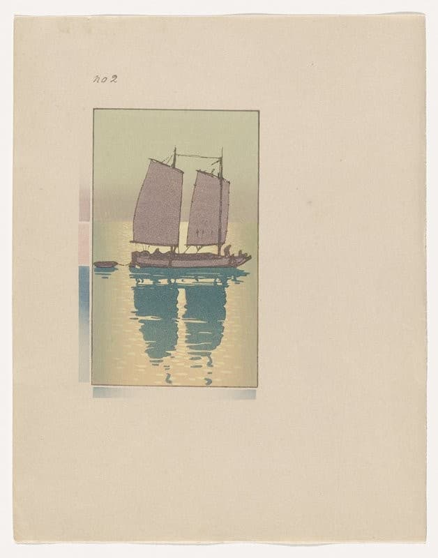 A Junk, Plate No. 2 — Yoshida Hiroshi