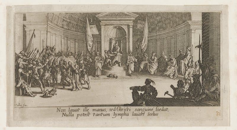 La condamnation à mort — Jacques Callot