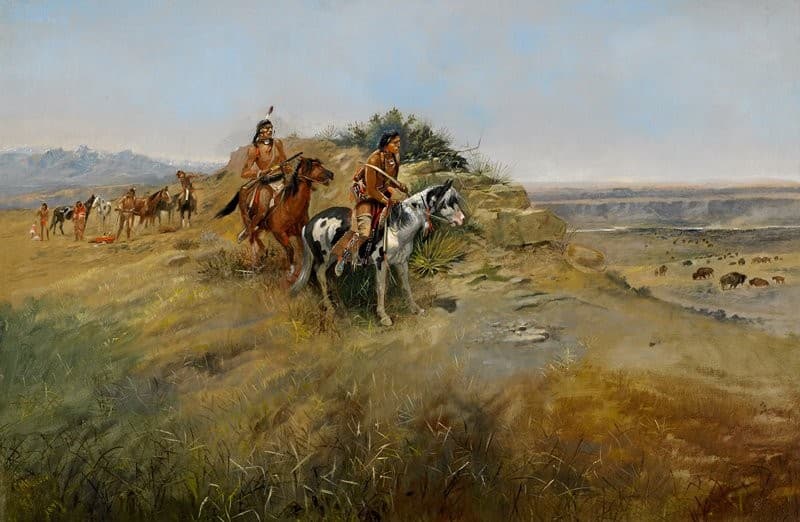 Buffalo Hunt — Charles Marion Russell