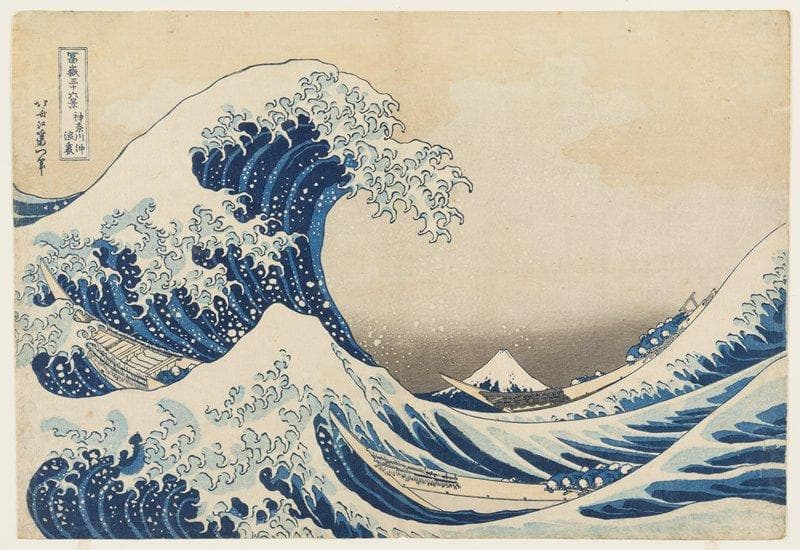 Under the Wave off Kanagawa — Katsushika Hokusai
